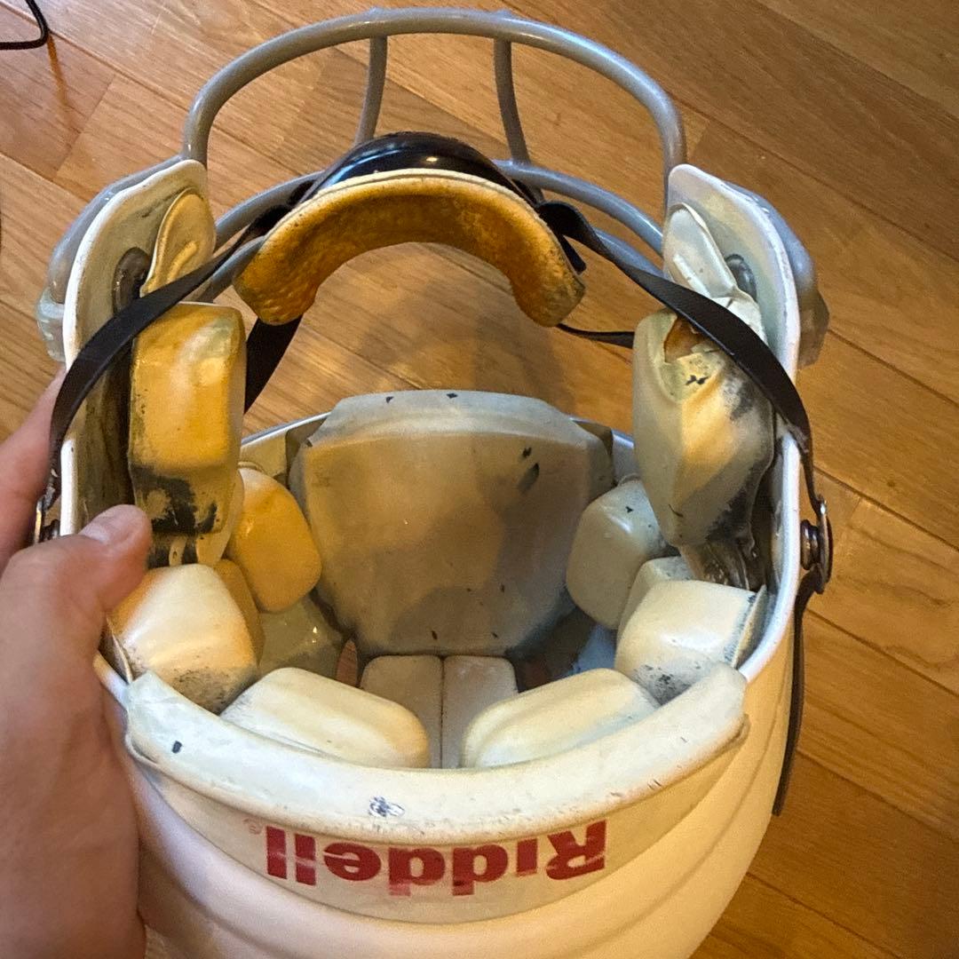 Riddell ヘルメット Mサイズ ホワイト アメフト リデル 白