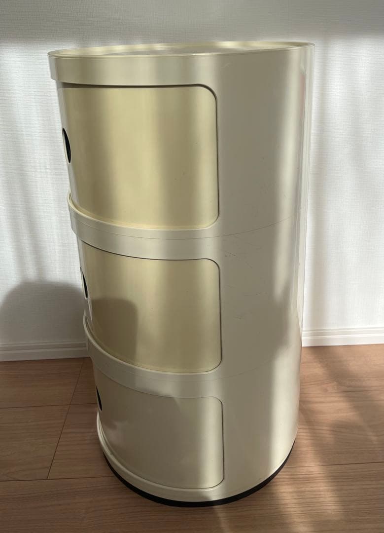 【正規品】 カルテル コンポニビリ 3段 ホワイト Kartell