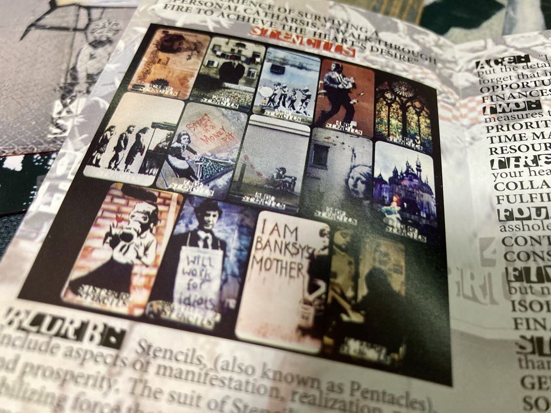 希少！国内未入荷直輸入！バンクシータロット和訳データ付　オラクル/タロット/