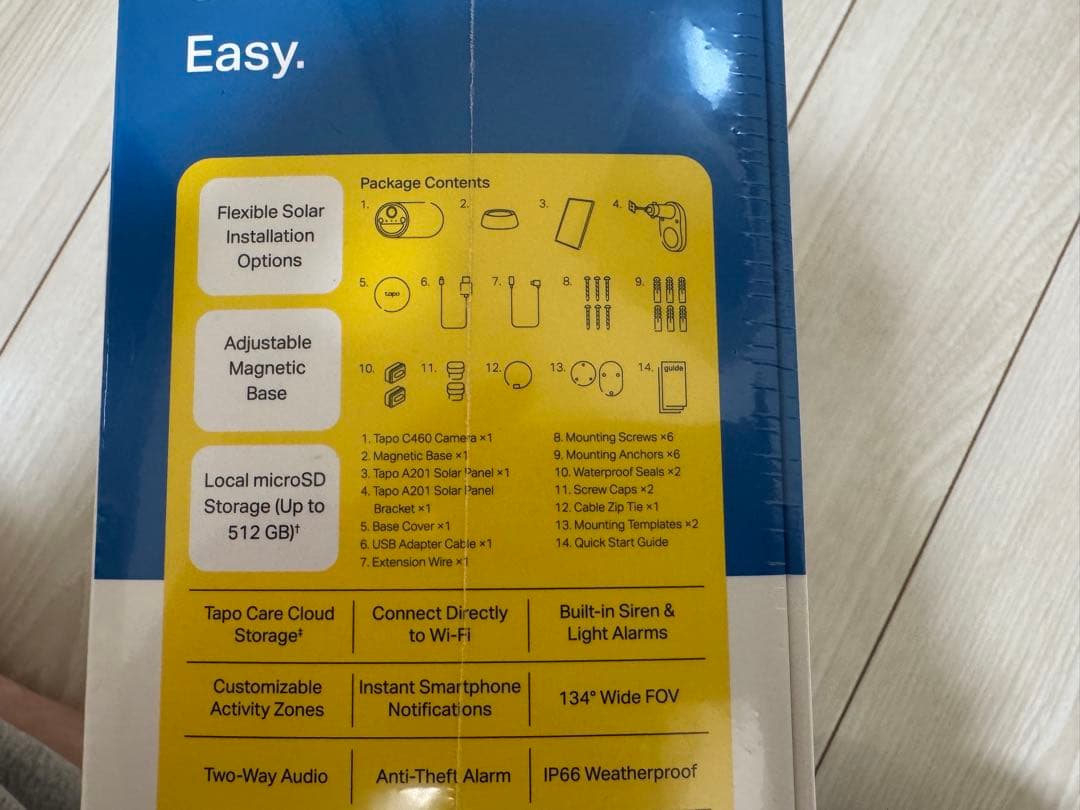 Tapo C460 KIT ソーラー防犯カメラキット