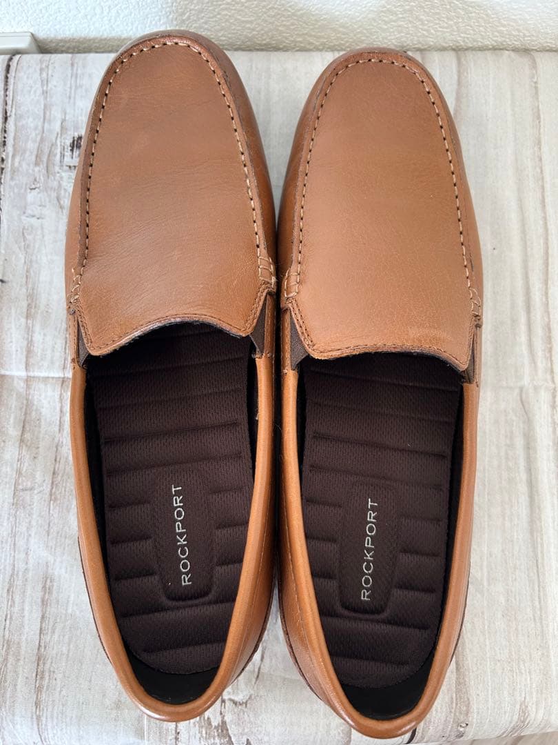 ロックポート　ドライビングシューズ　ローファー　レザー　　ROCKPORT 29