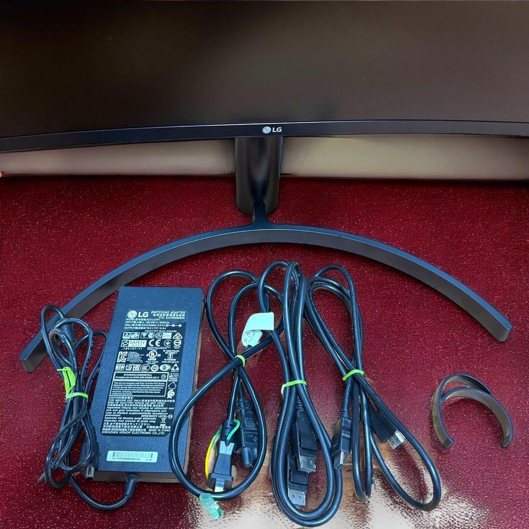 ☆良品 LG 35WN75C B 湾曲 モニター ディスプレイ 35インチ