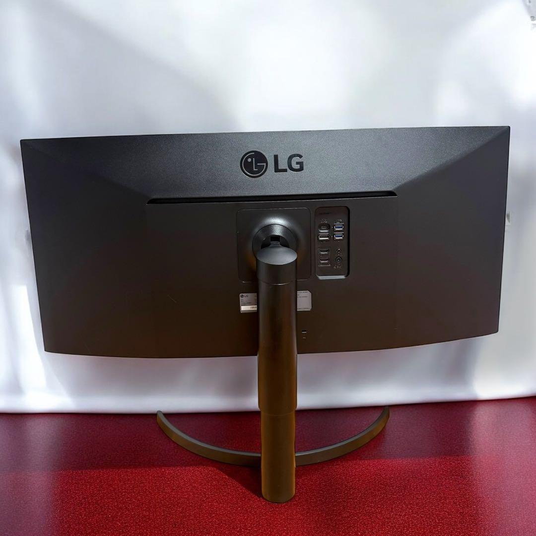 ☆良品 LG 35WN75C B 湾曲 モニター ディスプレイ 35インチ
