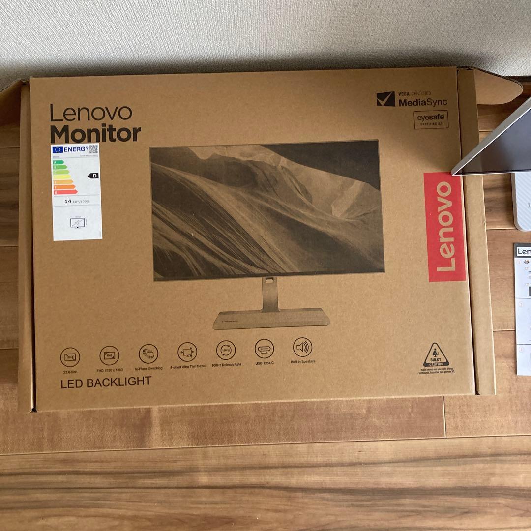 Lenovo L24m-4A モニター　ディスプレイ