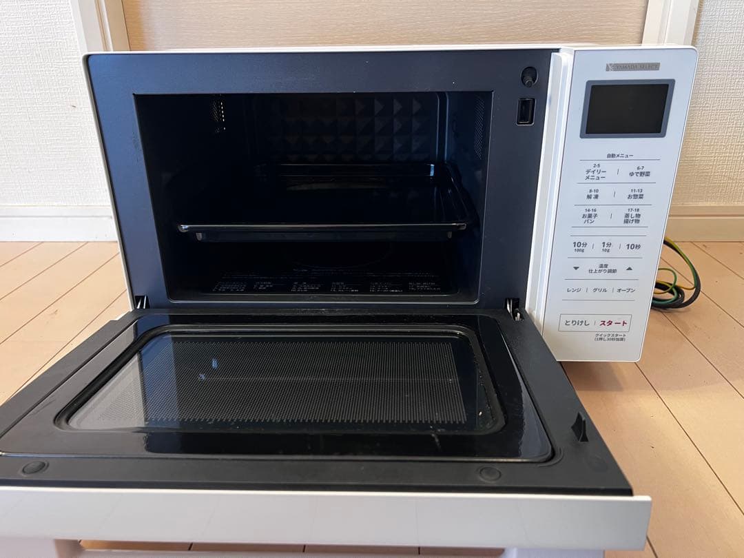 ヤマダセレクト オーブンレンジ YMW-WT18J1 電子レンジ　21年製