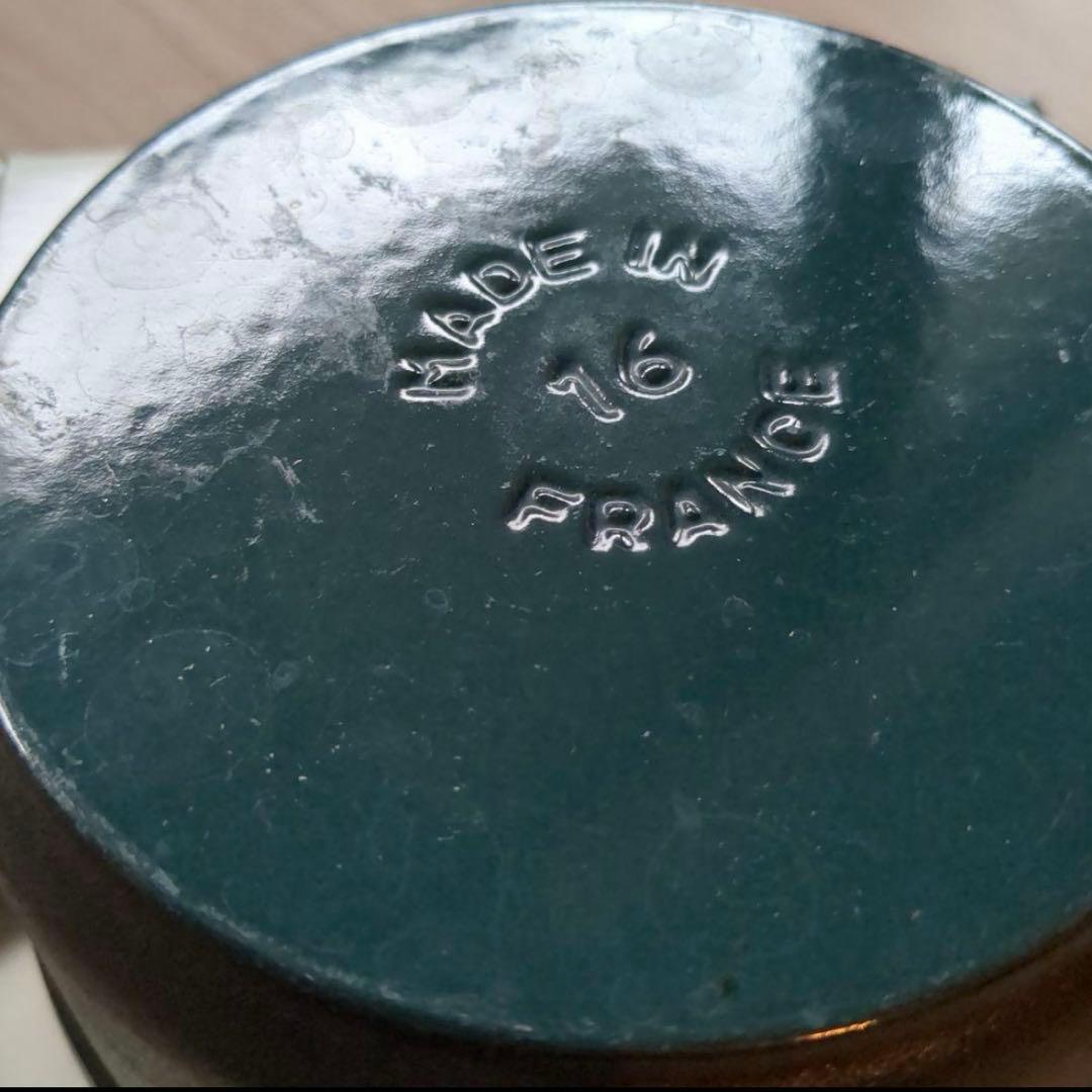 ストウブ 「ピコ ココット ラウンド ブラック 16cm 」