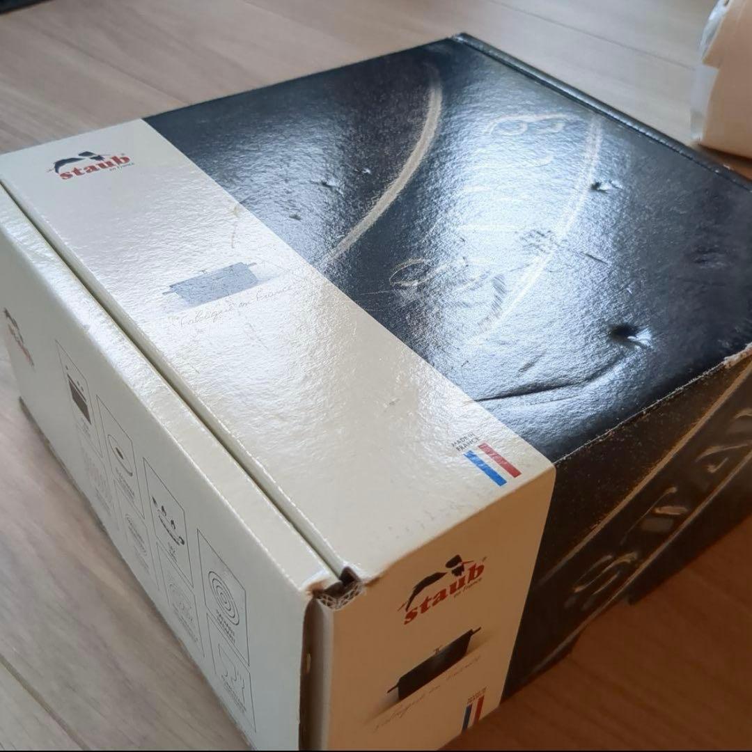 ストウブ 「ピコ ココット ラウンド ブラック 16cm 」