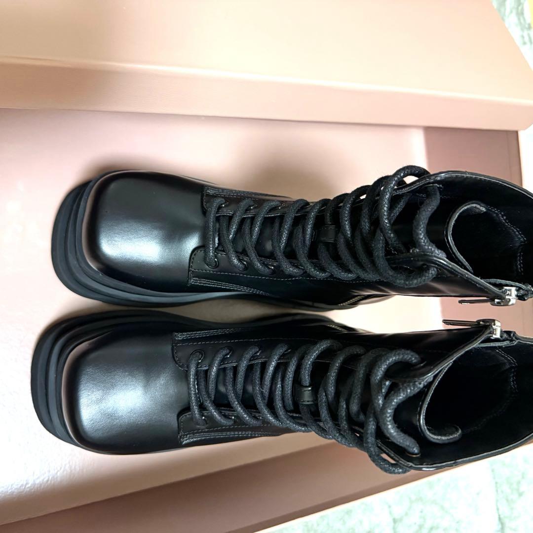 Darich 超厚底ブーツ XS 一度着用のみ ♡ヒール11.2cm箱付き。