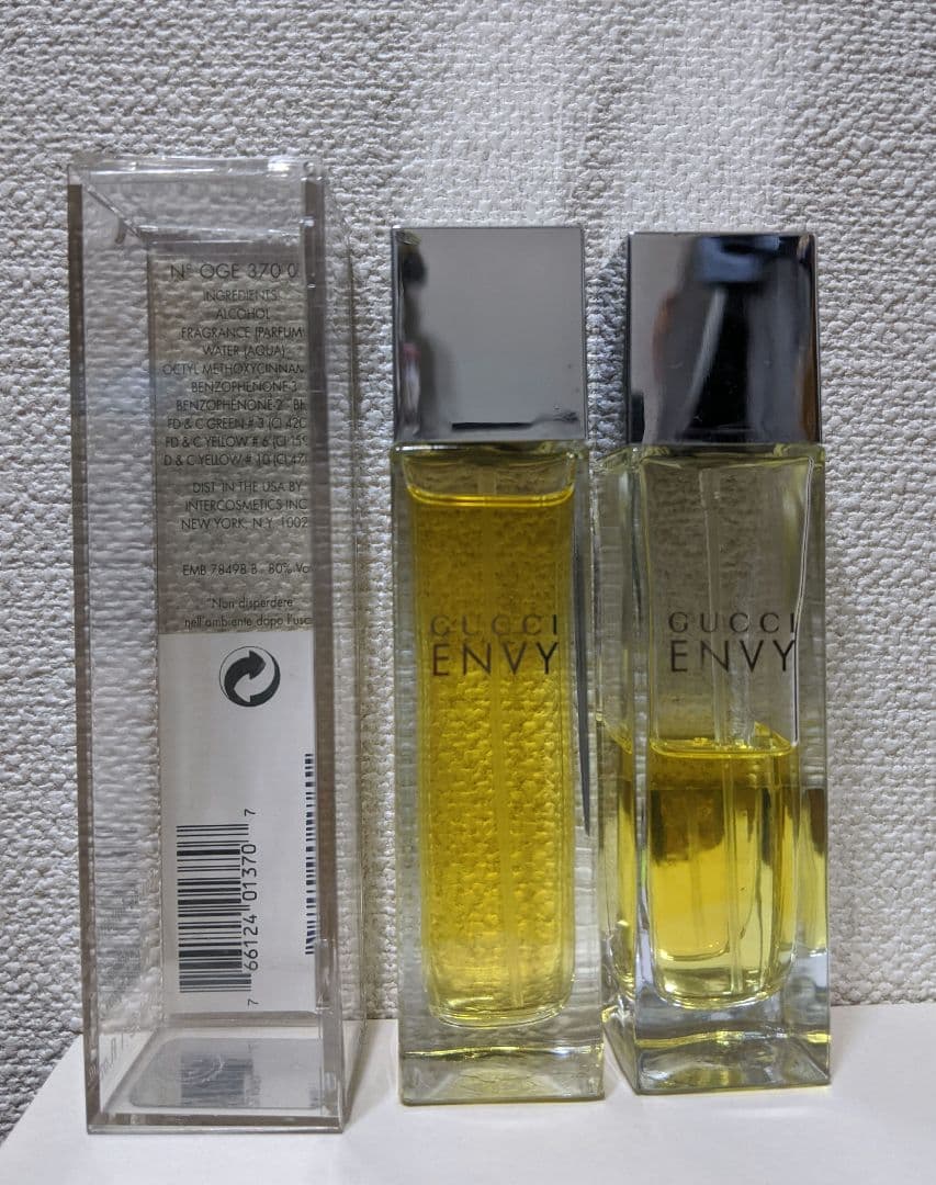 GUCCI ENVY 香水 2本セット 30ml