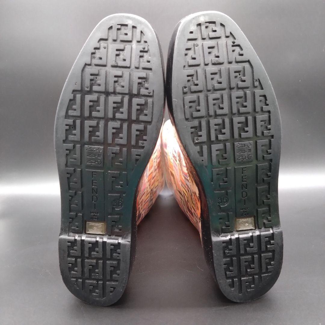 FENDI FFロゴ レインブーツ 36サイズ 長靴 雨靴