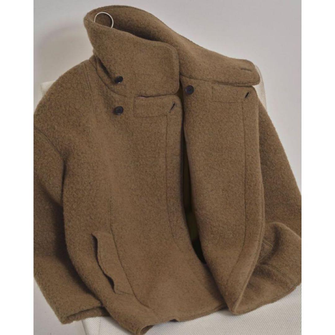 新品未使用_TODAYFUL Standcollar Boucle Jacket