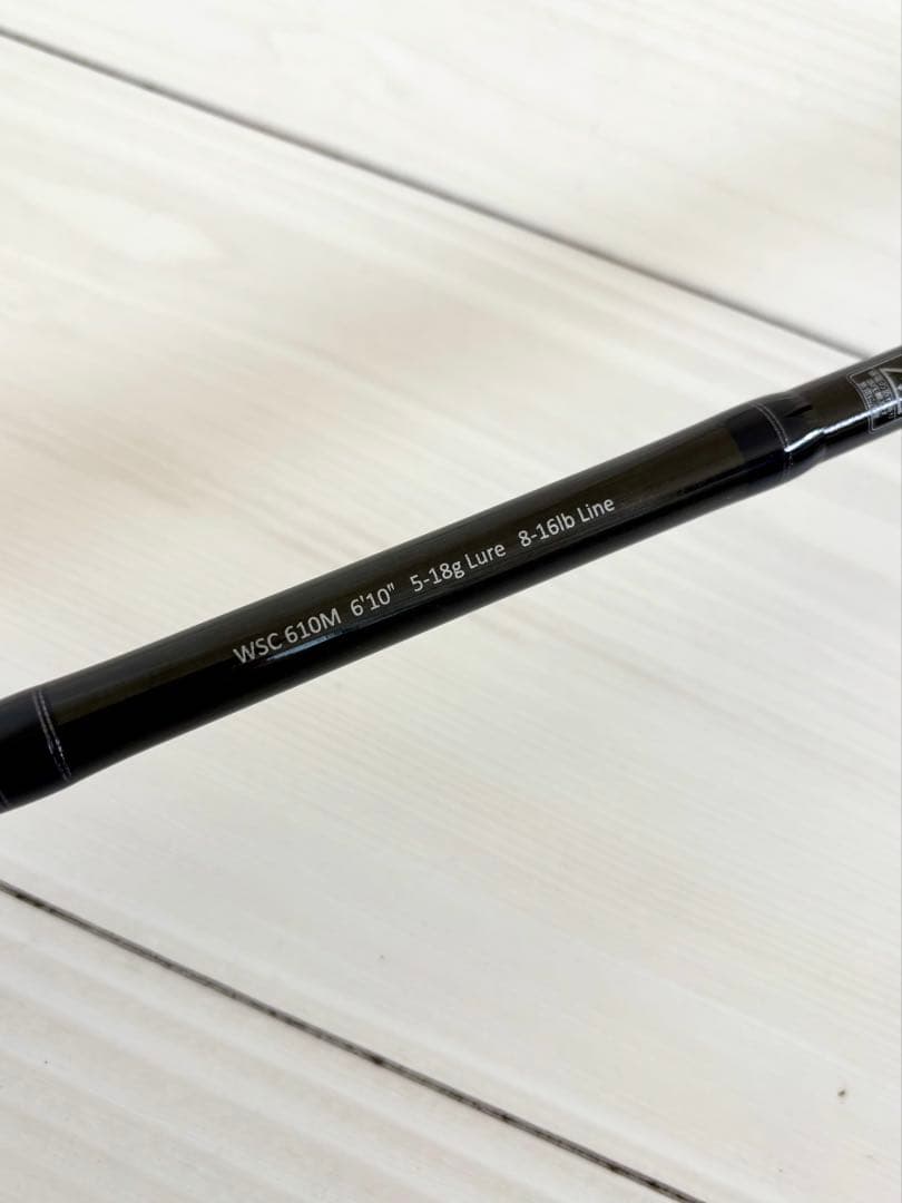 レジットデザイン WILD SIDE 6'10\" バスロッド コルクハンドル