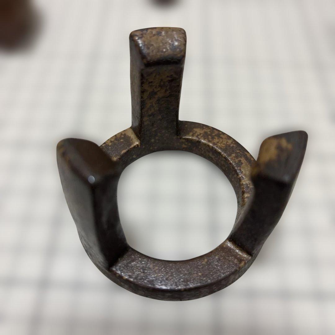 備前焼　蓋置 ふた置 茶道具　7点セット