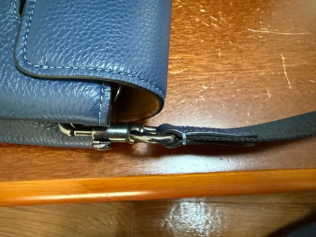 COACH ネイビー ショルダーバッグ