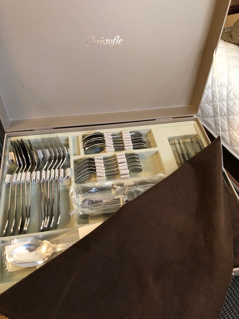 Christofle クリストフル：カトラリー収納BOX（正規品）
