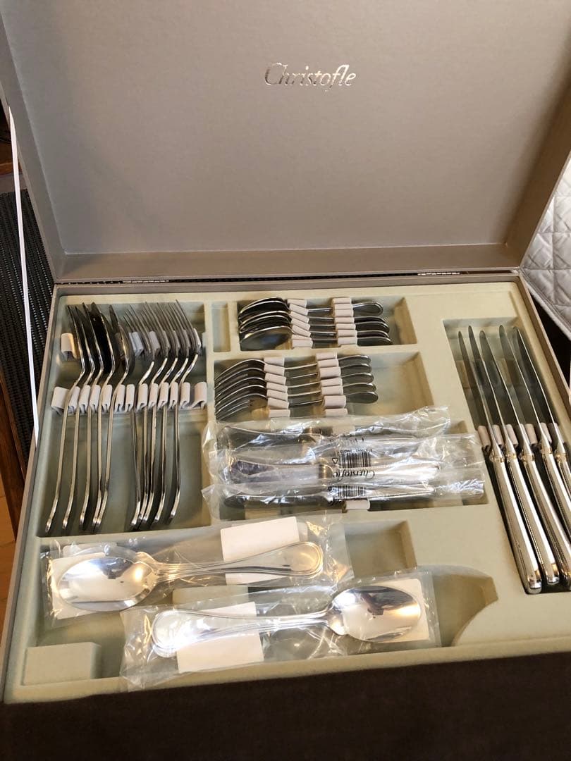 Christofle クリストフル：カトラリー収納BOX（正規品）