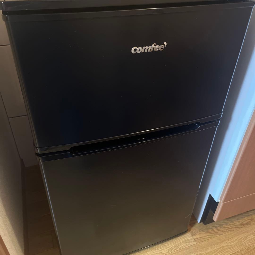 コンフィーCOMFEE' 冷蔵庫 2025年製90L ブラック