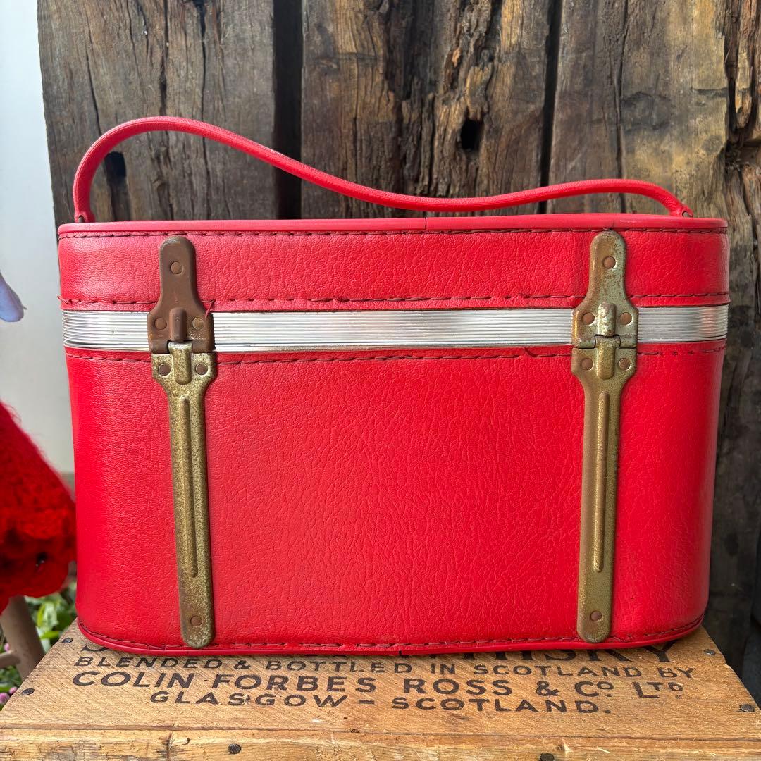 【1960s USA vintage】トレインケース メイクボックス アメリカ