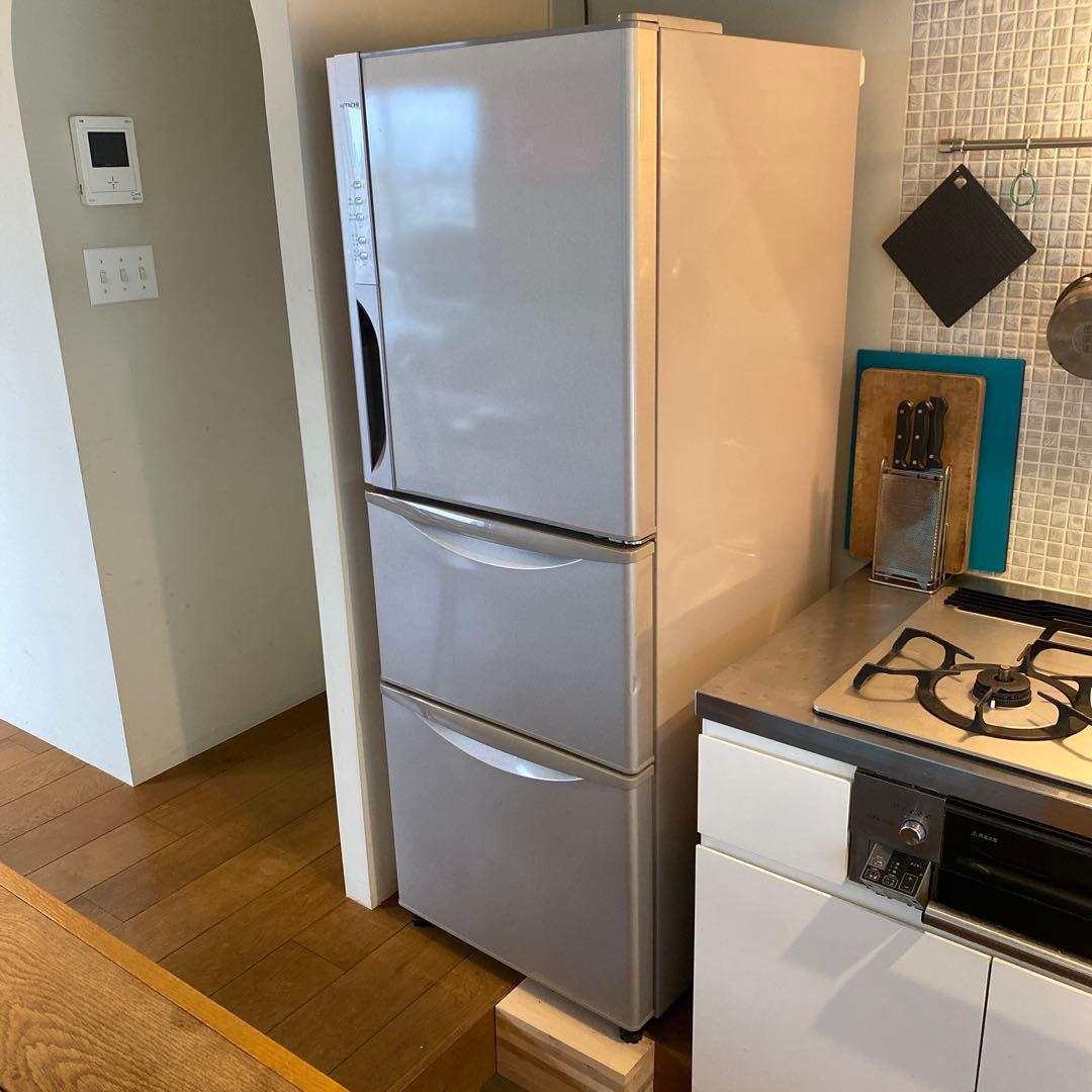 HITACHI 3ドア冷凍冷蔵庫 265L （真空チルド 急速冷凍 製氷器付き）