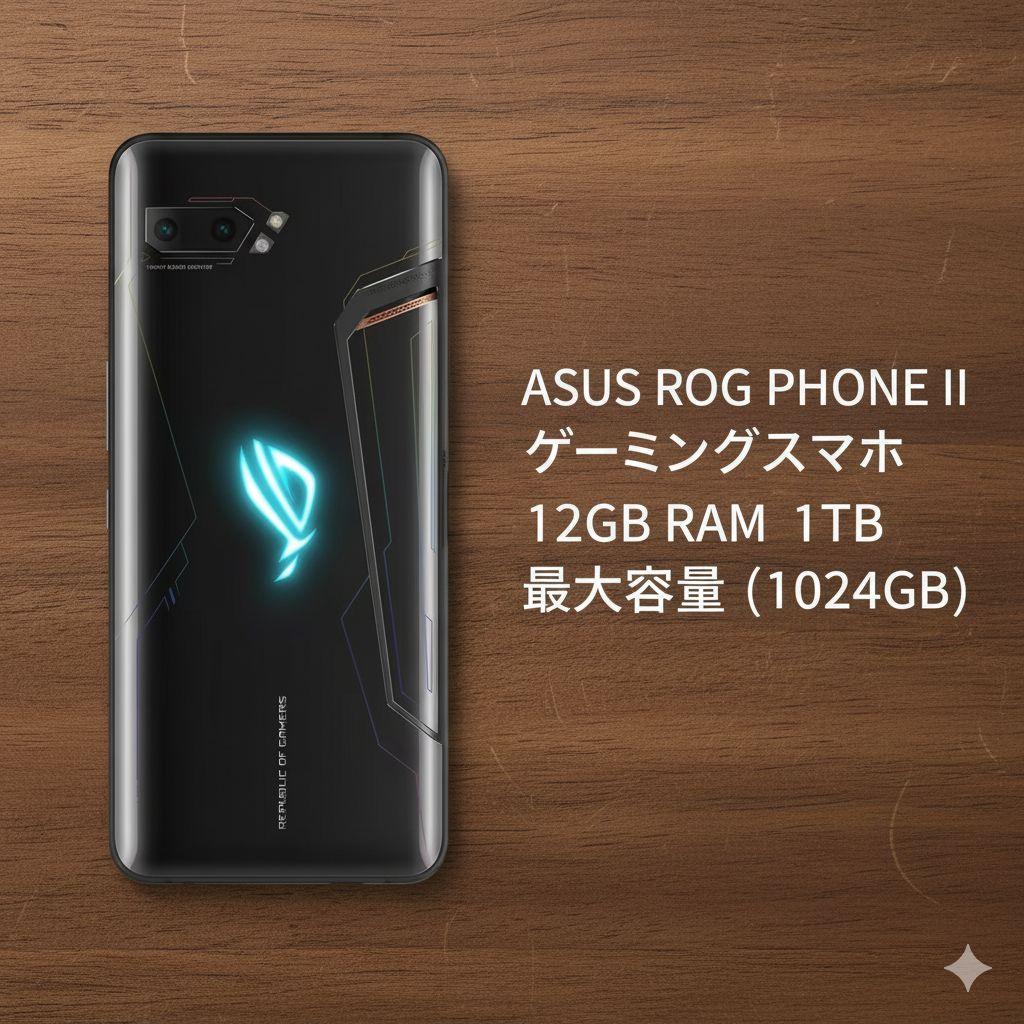 ASUS ROG PhoneII Ultimate 12GB 1TB マジでお得