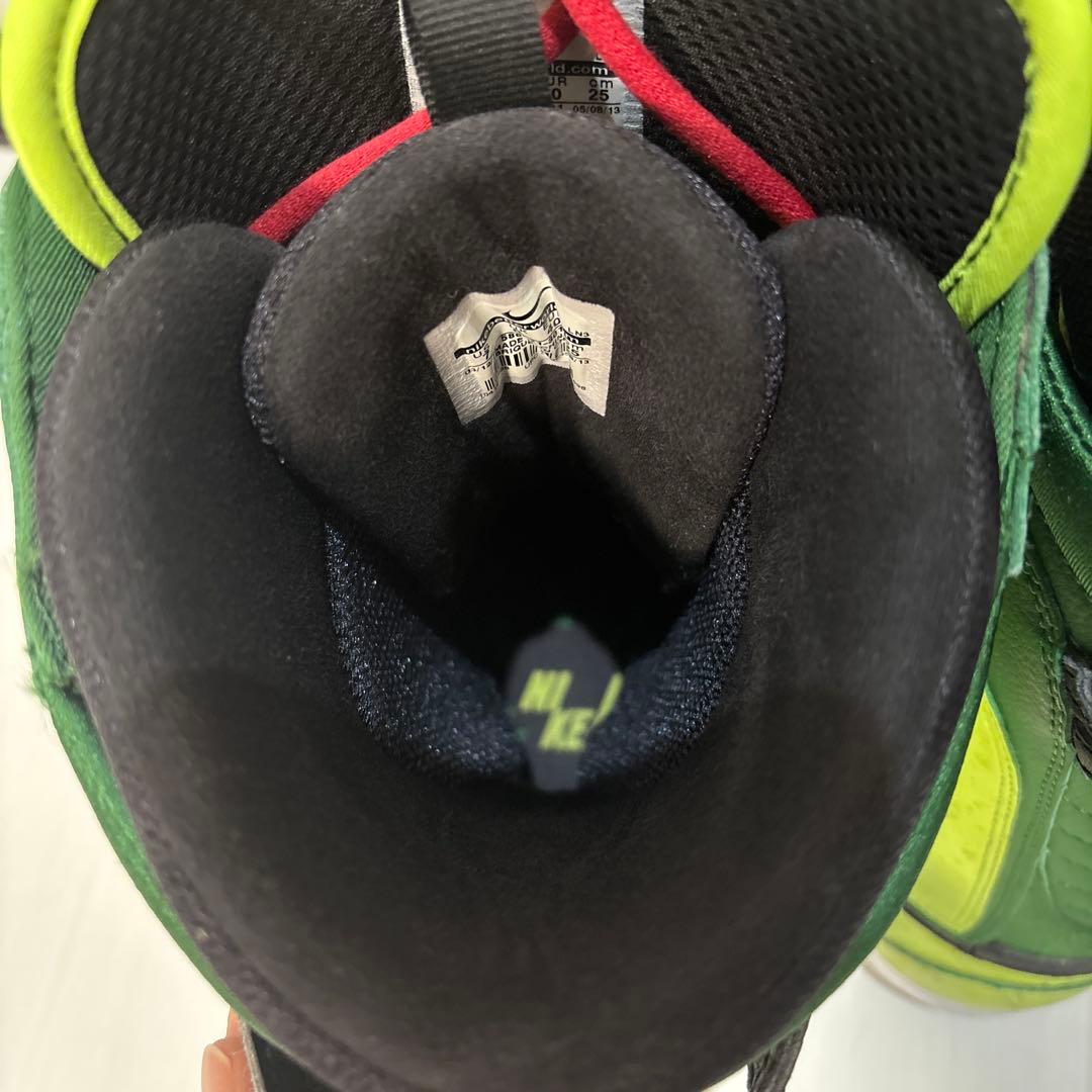 Nike スノーボードブーツ グリーン/イエロー