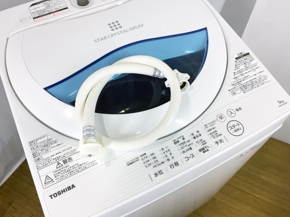 30日迄!東芝 5kg 洗濯機【AW-5G5】