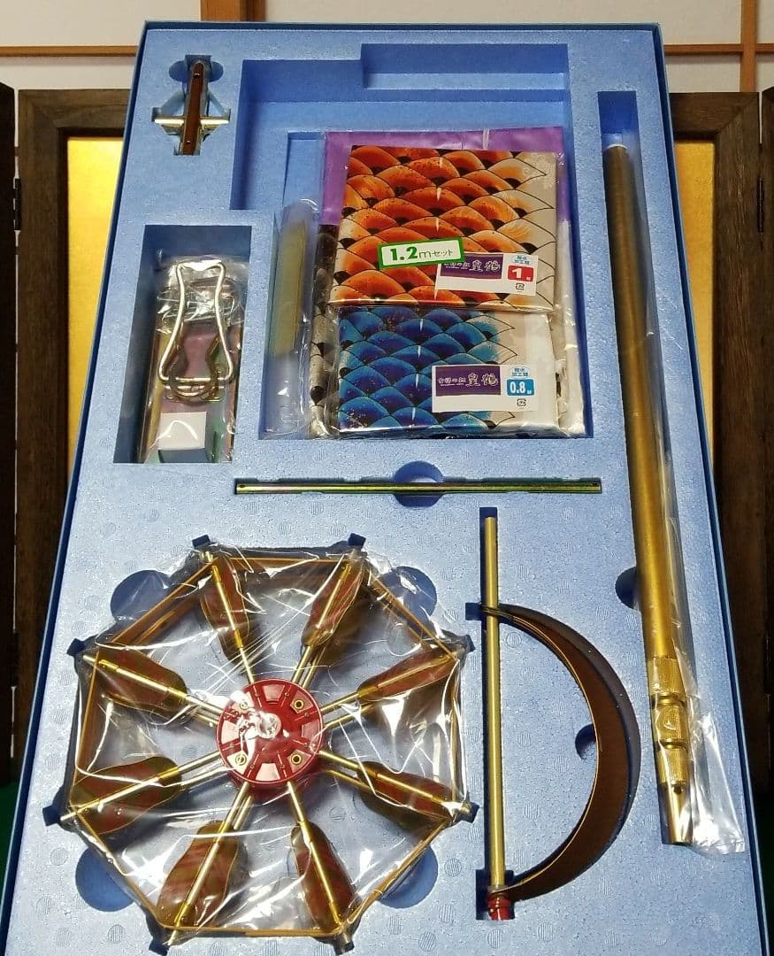 五月人形　鯉のぼりセット　1.2