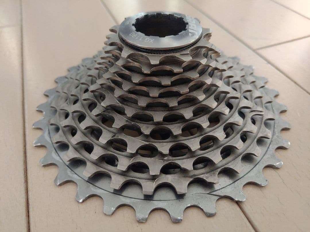 SRAM RED22 スプロケット 11-32 消耗少なめ