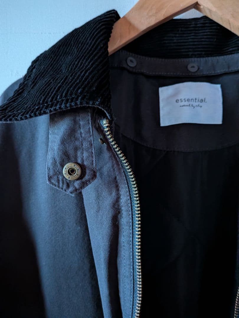 natural by clip フィッシングロングコート