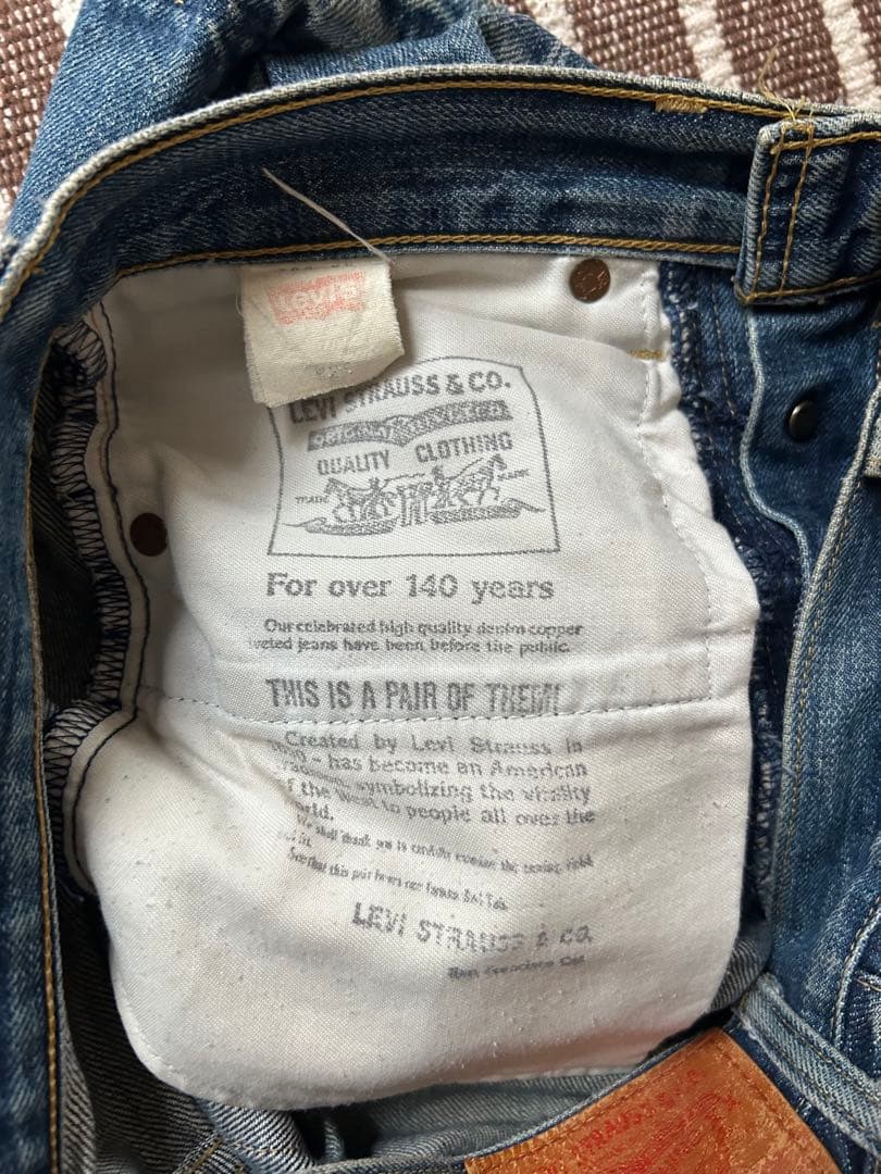 Levi's 702xx 29×34 bigE 赤耳　ヴィンテージ
