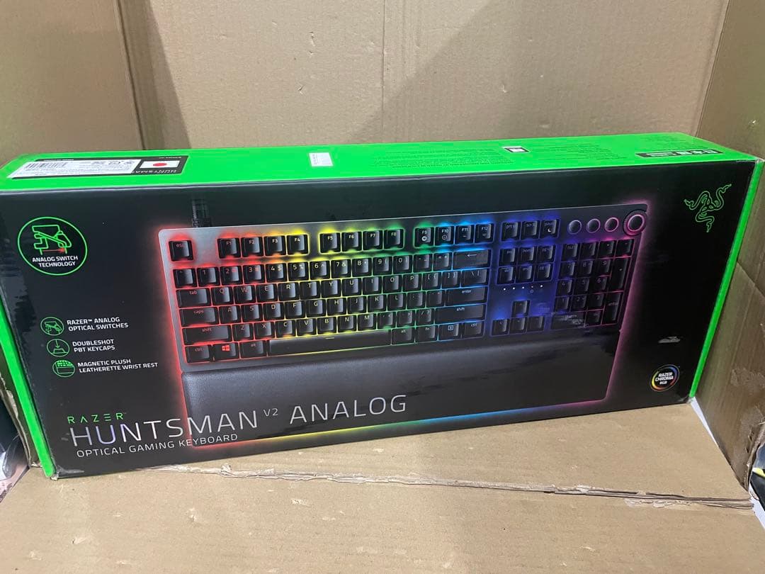 Razer Huntsman V2 Analog JP キーボード ブラック