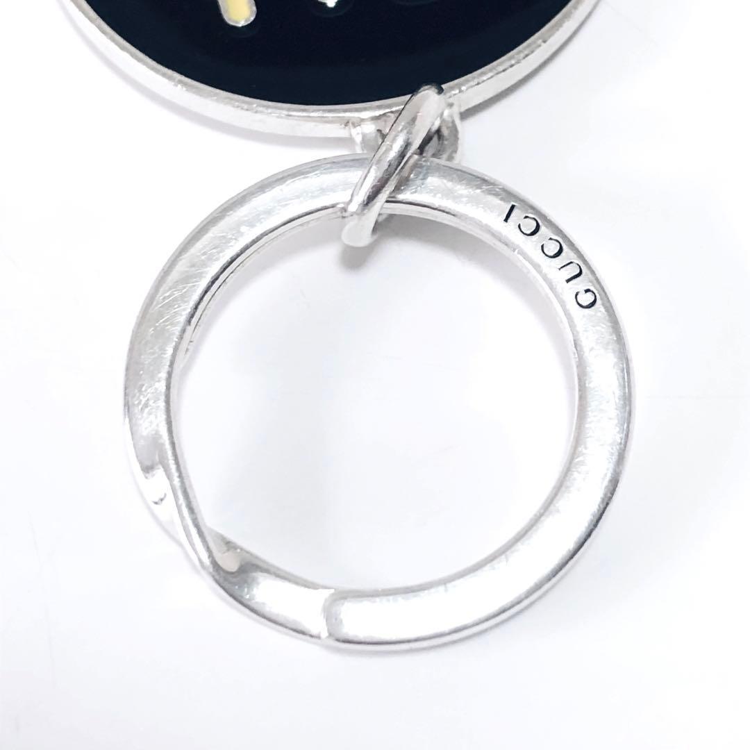 GUCCI ゴースト キーリング REAL LOGO M255036