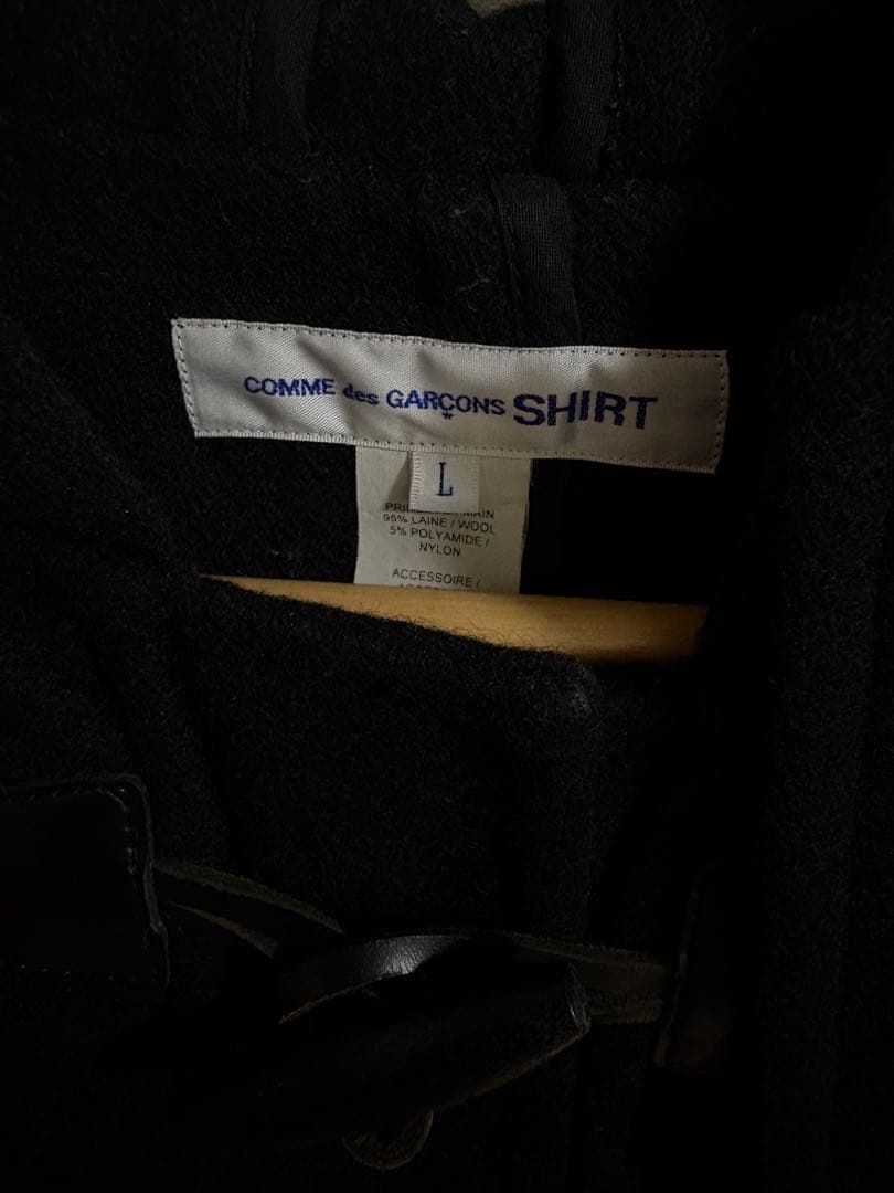 コムデギャルソンシャツ　ダッフルコート　L