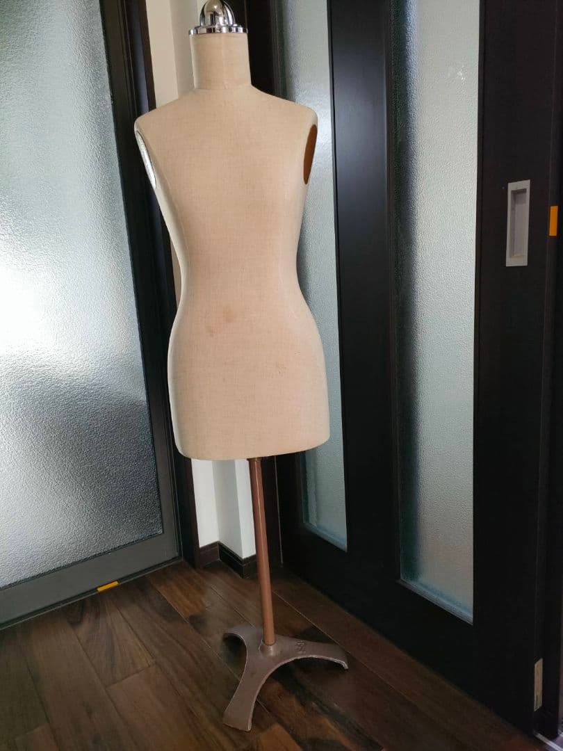 女性用マネキン リネン風生地