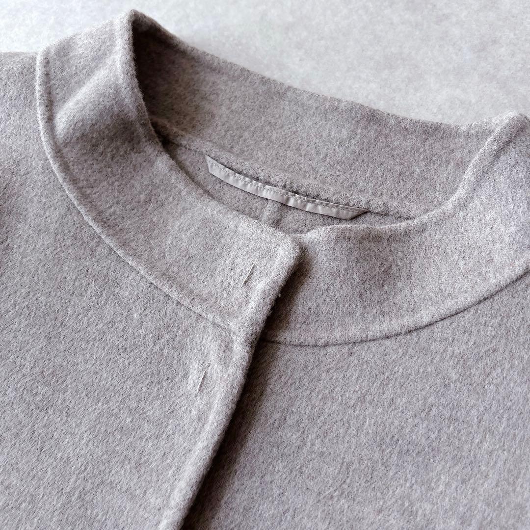 未使用★S MAX MARA｜クチートアマーノリバーコート グレージュ 44