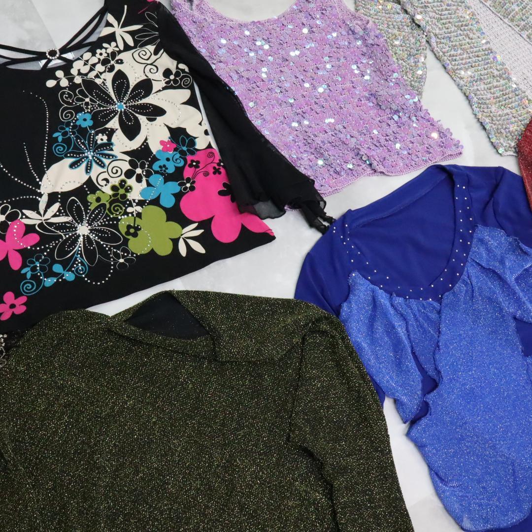 美品 社交ダンス 衣装 レッスン着 30着 まとめ売り ブラウス トップス
