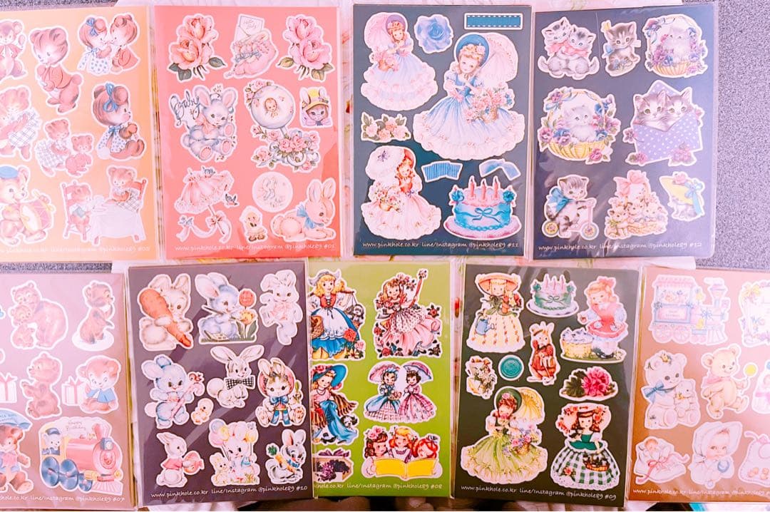 ブッチ 国内作家 メモ、韓国ステッカーまとめ売り