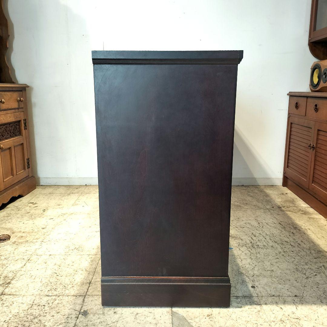 M♦北海道　民芸家具　4段チェスト　 和光木材