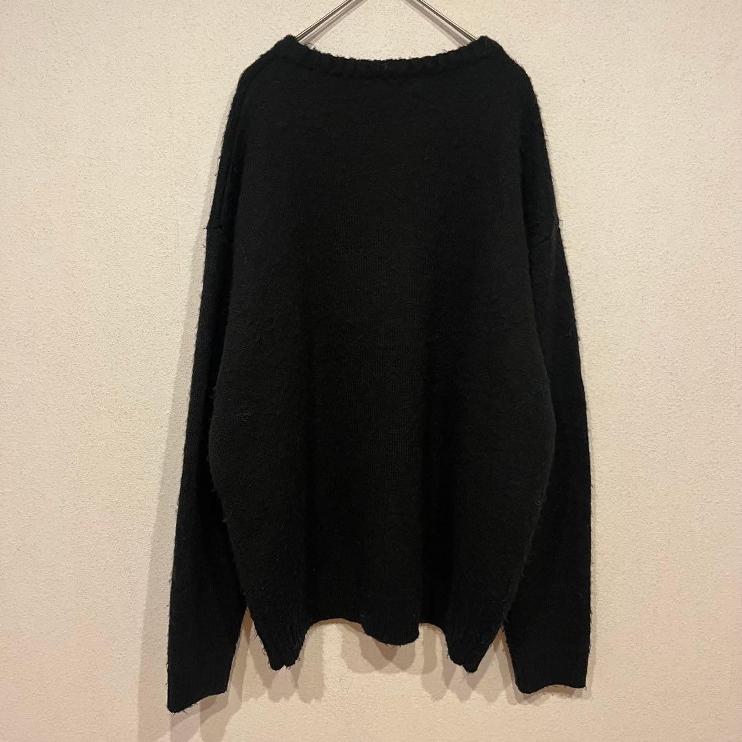 【美品】TOWNCRAFT PENNEY'S モヘア シャギー ニット 黒