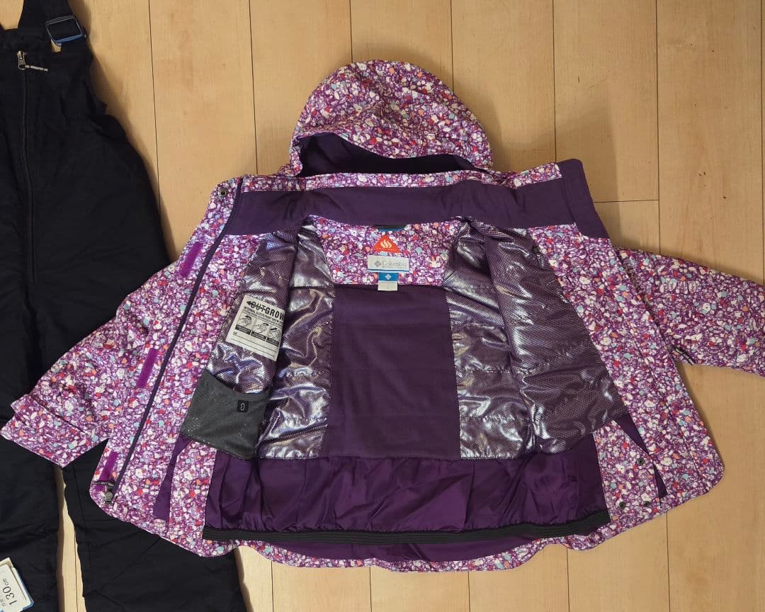 Columbia スキーウェア 上下 130 140 S キッズ コロンビア