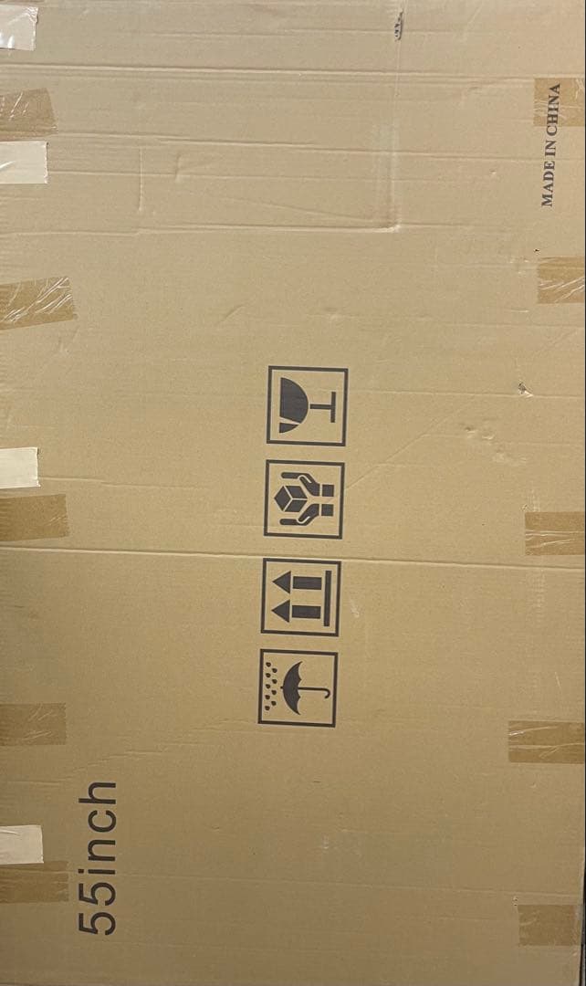 Ninonly 液晶テレビ保護パネル テレビカバー アクリル製55インチ