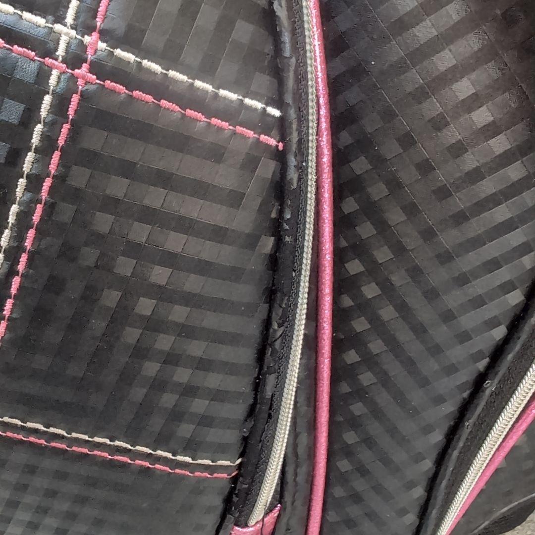 専用XXIO ゴルフバッグ・キャディバッグレディース 黒ピンク