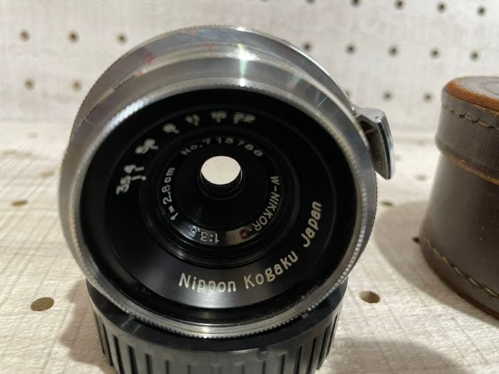 希少 ニコンW-Nikkor C 2.8cm F/3.5 Nikon S ニコン