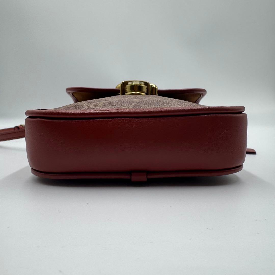 極美品✨ コーチ ショルダーバッグ トール ストゥディオ シグネチャー 茶色