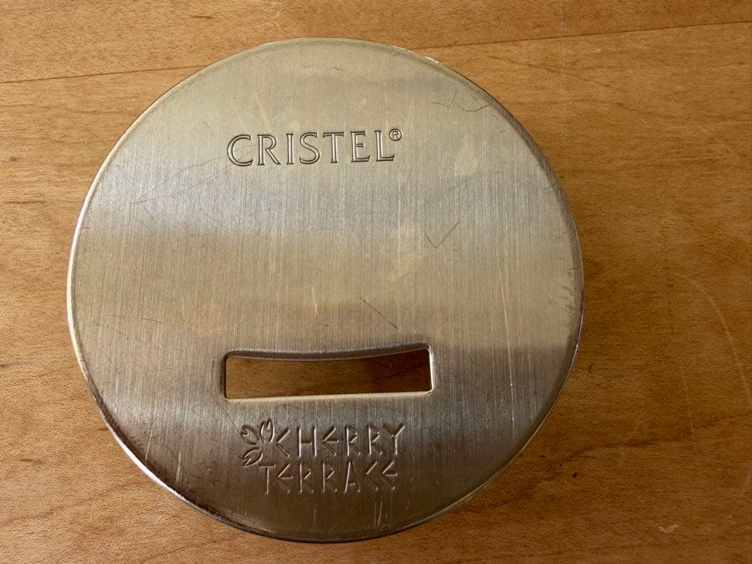 クリステル 深鍋 16/18/20cm 蓋付き 3点セット ハンドル2種