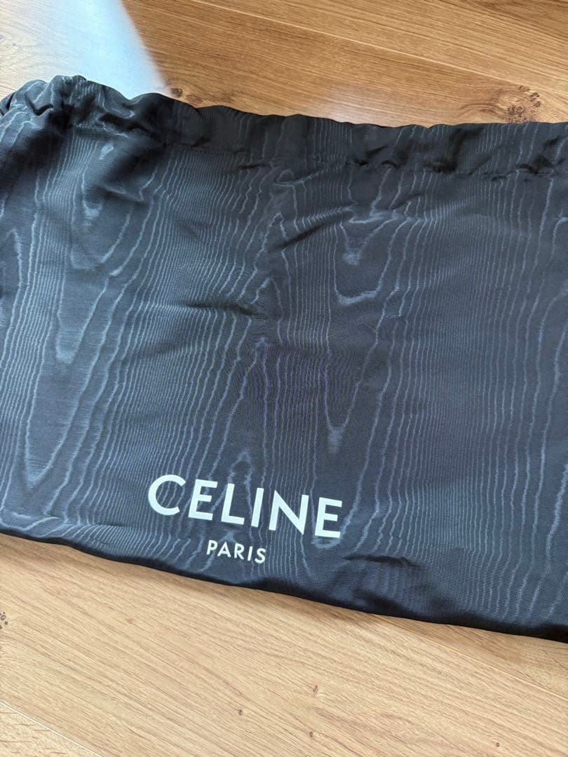 Ann【美品】CELINE ティーン クラシック パニエ タン