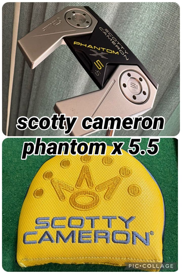 scotty cameron phantom x 5.5 34インチ