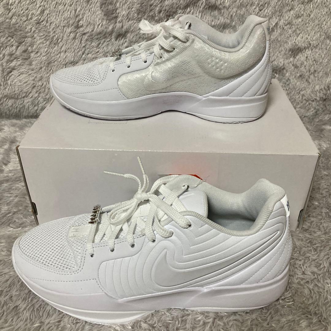 新品　ナイキ　ジャ2 ホワイト　NIKE JA2 バスケットシューズ