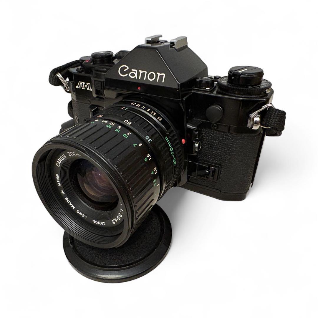 【極美品】希少品Canon A-1 FD 35-70mm一眼レフフィルムカメラ