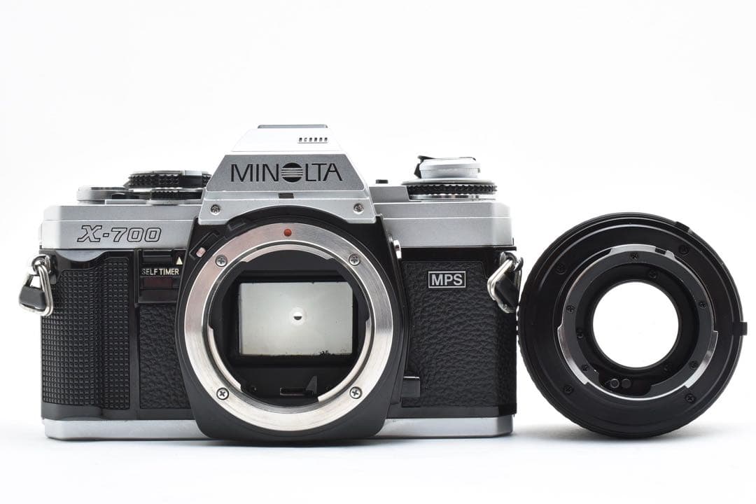 【希少】MINOLTA X-700 MD 50mm f1.7 シルバー